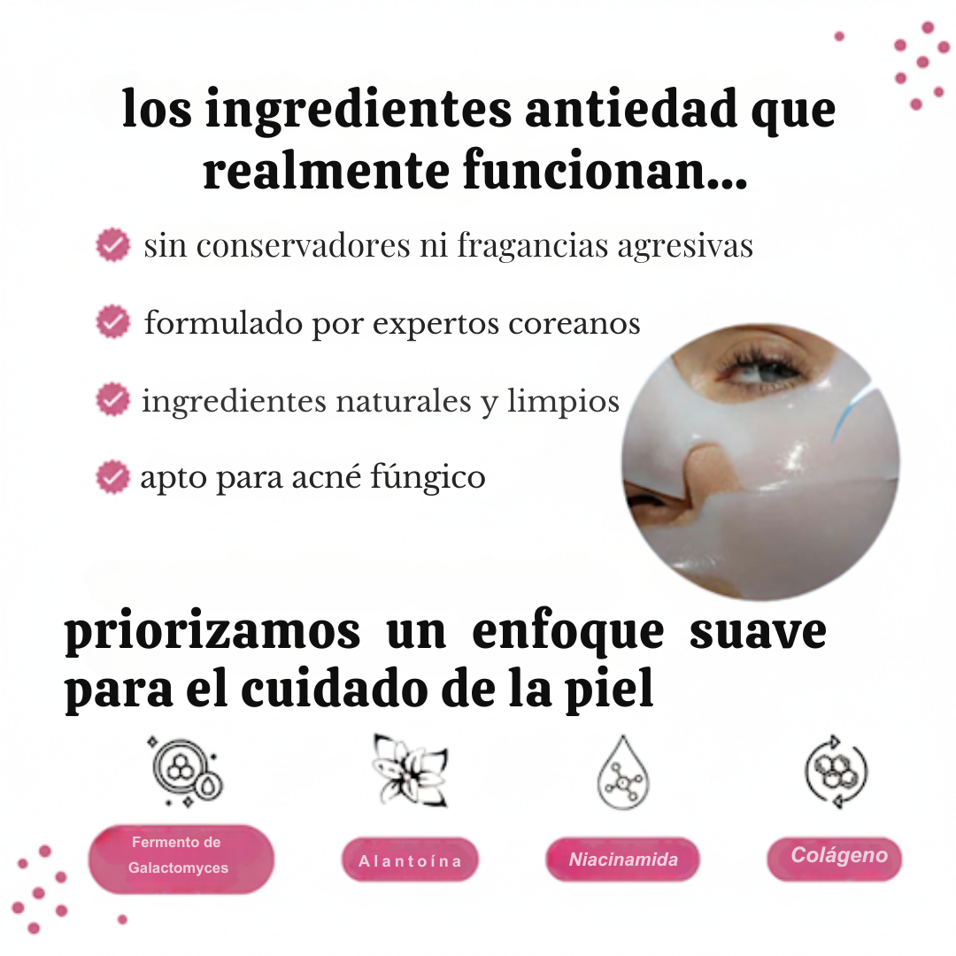Mascarilla Korean Colágeno Glow™ 2.0