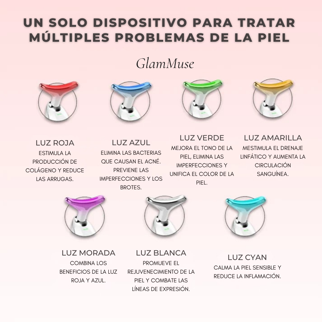 Luméa™ – Escultor Facial LED 3 en 1