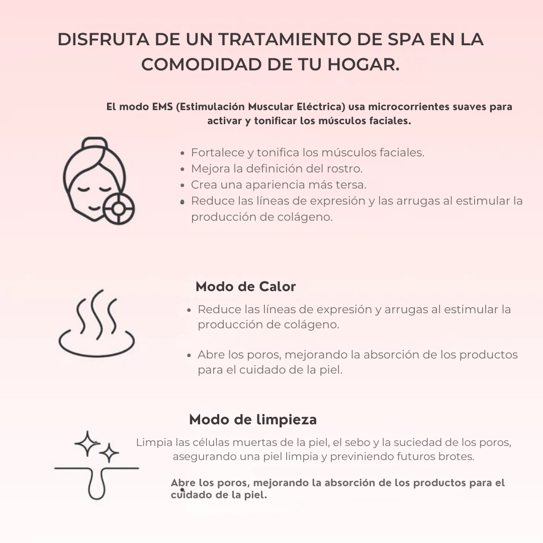 Luméa™ – Escultor Facial LED 3 en 1