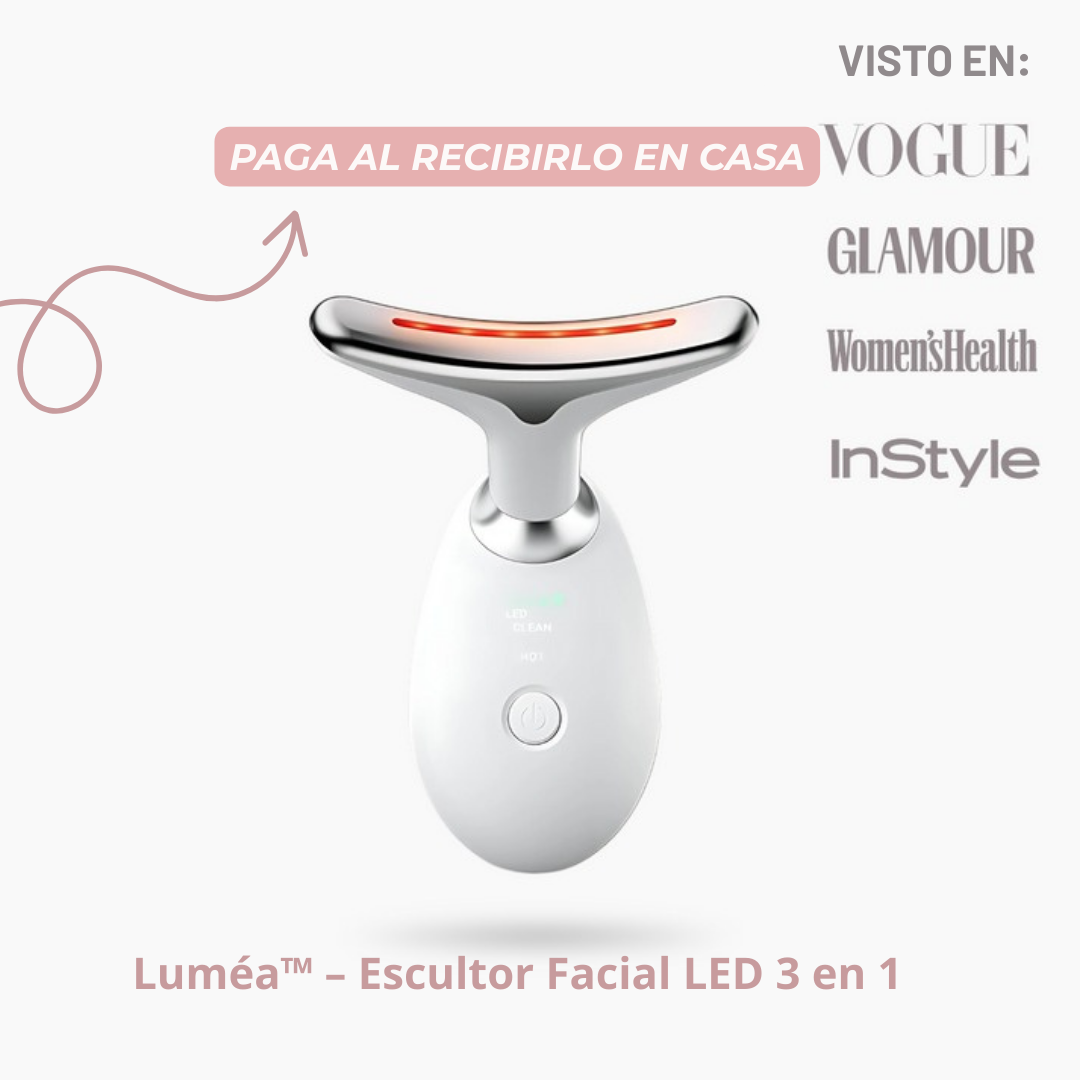 Luméa™ – Escultor Facial LED 3 en 1