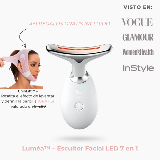 Luméa™ – Escultor Facial LED 7 en 1 (EMS)